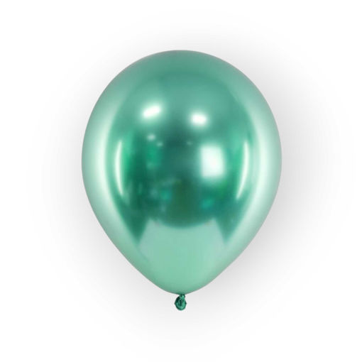 Picture of LATEX BALLOONS CHROME GREEN 12 INCH